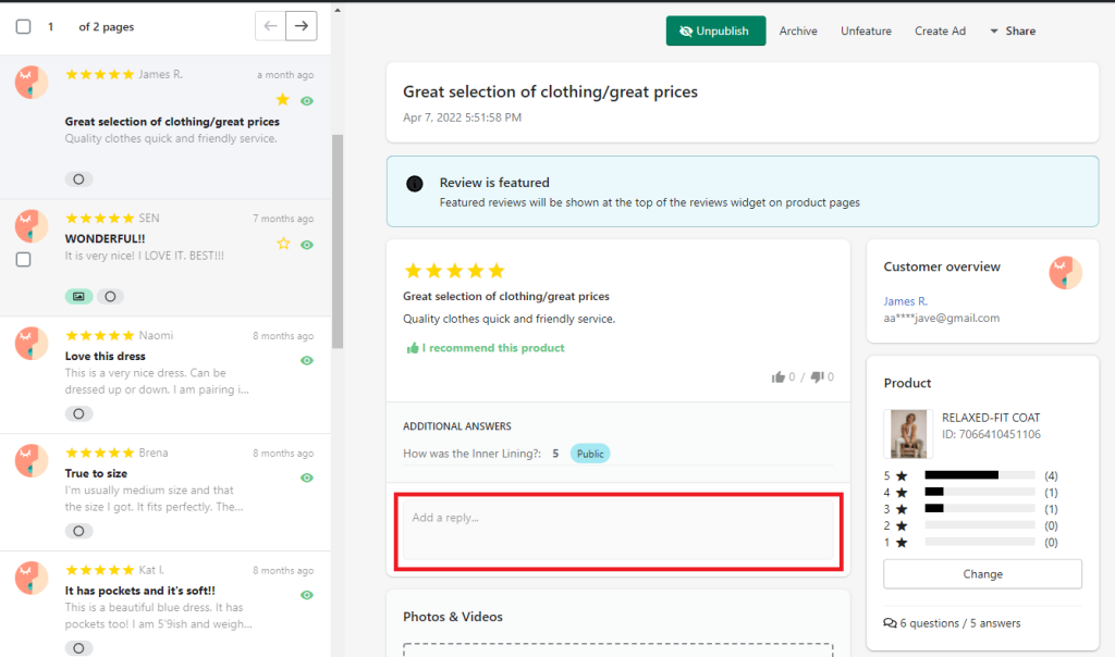 Respond to Reviews to Show You Value Feedback.