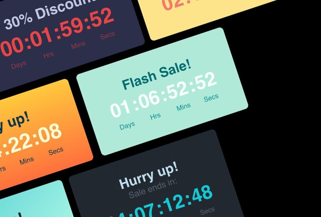 Shopify countdown timer by essential apps.