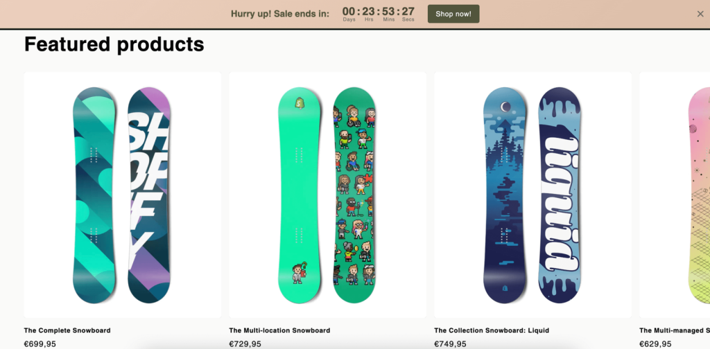 How To Add Countdown Announcement Bar to Shopify.