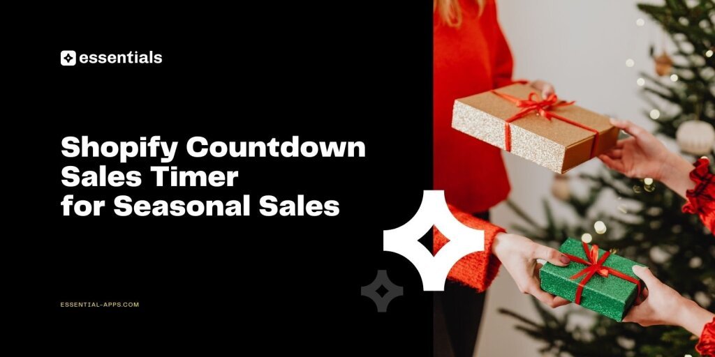 Shopify Countdown Sales Timer for Seasonal Sales.
