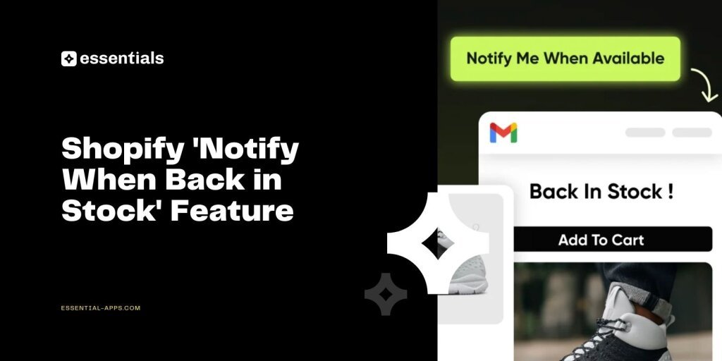 Shopify Notify When Back in Stock.