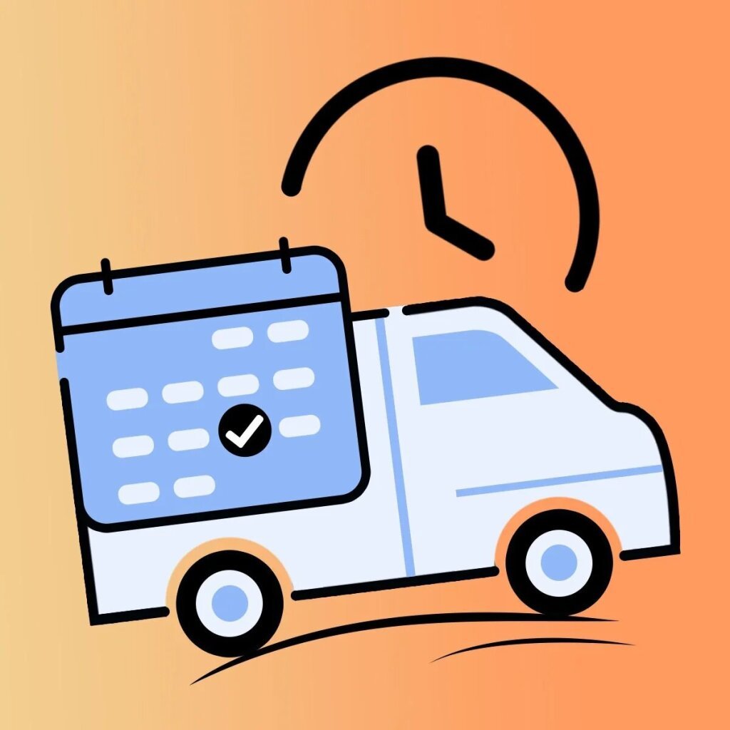 Estimated Delivery Date ‑ ETA logo.